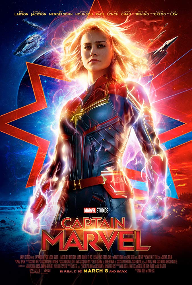 Captain Marvel - Offizielles (englisches) Poster Captain Marvel - Offizielles (englisches) Poster