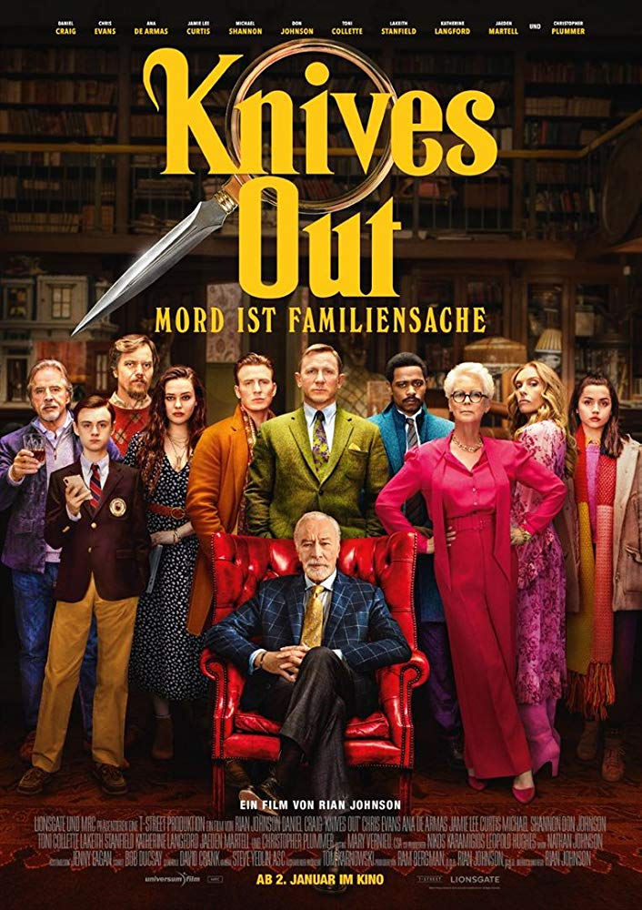 Knives Out - Offizielles Poster Knives Out - Offizielles Poster